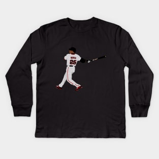 Barry Bonds Kids Long Sleeve T-Shirt